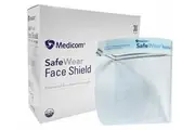Medicom SafeWear Full Face Shield Fog Free 30/box