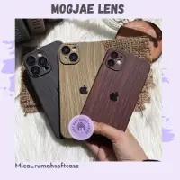 在飛比找蝦皮購物優惠-手機殼 MOGJAE LENS 深灰色適用於 IPHONE 