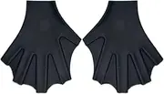 Swimming Paddles, Swimming Paddle for Hands | Silicone Swimming Fin Gloves - Non-Slip Duck Paw Hand Paddle Improves Grip for Diving Snorkelling Pool Beack Offshore