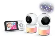 Vtech: BM3800N Full Colour Pan & Tilt Video Monitor Twin Camera Pack