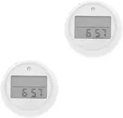 OKUMEYR 2pcs Floating Pool Water Thermometer Accurate Cold Plunge Readings for Spas Bathtubs Pools Lightweight Design with Smooth Surface for Easy Measurement