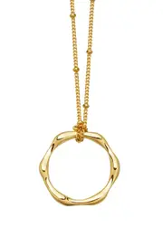 Missoma Molten 18kt Gold Vermeil Necklace One Size