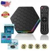 Advanced 2024 Android TV 12.0 Box with 6K Output & Dual-Band WiFi 6 Connectivity