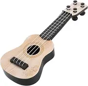 Toddmomy Kids Ukulele Guitar - 4 Strings Musical Instrument Toy for Boys and Girls Beginners (Beige)
