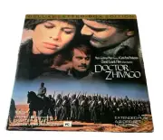 Doctor Zhivago 2-Laser Disc Set -A David Lean Film- Deluxe Letter Box New/Sealed