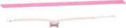 Happyyami Decorative Dog Necklace Collar for Small Dogs Skin-Friendly Comfortable Pet Accessory for Parties Stylish Design for Cats and Puppies for