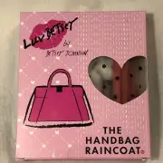 Betsey Johnson Handbag Raincoat - protect your wonderful purses. heart dot
