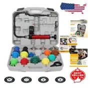 Durable Radiator Pressure Tester & Vacuum Refill Kit - Automotive Leak Detection