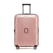 Tosca Eclipse 25" Travel Lightweight Luggage Suitcase 67x45cm Rose Gold