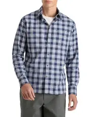 [MJ Bale] Marcel Check Shirt in White/Navy