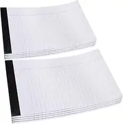 Gogogmee 8 Pack A5 Legal Pads Wide Ruled Writing Pads School Memo Pads Tearable Notepads for School Office Use