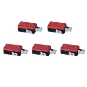 10Pack Red New 3 Pin Microswitch Push Button For Arcade Mame Jamma Games D
