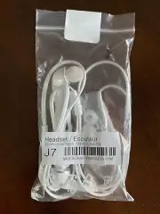 OEM Original Samsung EO-HS3303 Earphone Remote+Mic 3.5mm White Stereo Headset