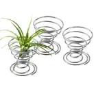 3Pcs/set Pineapple Base Air Plant Stand Spring Wire Egg Tray Home Decor