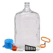 Home Brew Ohio 5 Gallon Glass Carboy with Deluxe Accessories