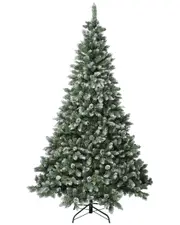 First Traditions Oakley Hills Snow Tree With Pine Cones