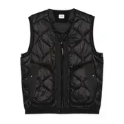 [C.p. Company] C. p. Company D. D. Shell Quilted Panelled Gilet L BLACK