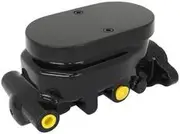 Aeroflow Brake Master Cylinder 1" Bore Cast Aluminium Black Smooth - AF300-150BLK