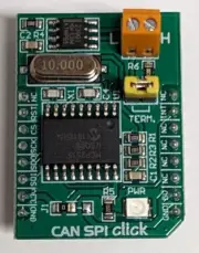 MIKROE-986 mikroBUS socket 8 pin 3.3V CAN SPI UART I2C for Click Board