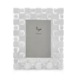 Tizo Clear Spheres & Squares Crystal Glass 5 x 7 Picture Frame