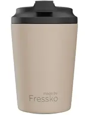 [Made by Fressko] Reusable Cup | Bino | Oat | Stainless Steel | 227ml/8oz