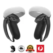 KIWI Silicone Controller Grips for Meta/Oculus Quest 2 (Black)