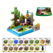 212PC Minecraft Harvest Farm Magnetic Building Block Educational Toy Set Gift