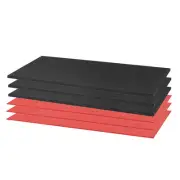 Tool Box Foam 36"x18" EVA Non-Slip Toolbox foam Liner 6in1 Set