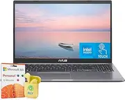 [ASUS] Vivobook Business Laptop Computer, 15.6" FHD Touchscreen Laptop, Intel Core i5-1135G7 Processor, Windows 11 Home Laptop 36GB RAM 1TB SSD, 1-Year Microsoft Office 365, NLY Earphones, Silver