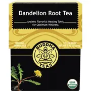 Buddha Teas Organic Herbal Tea Bags Dandelion Root Tea 18 Pack