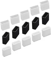 Levemolo 30pcs USB Charging Port Protector Caps Soft Silicone Plugs for Micro USB Ports Dustproof Covers Transparent Extends Device Lifespan Prevents Dirt