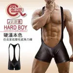 【愛玩咖】硬漢本色 仿皮革低腰性感角力褲 HARD BOY SINGLET 極致性感 活動開趴必備款式