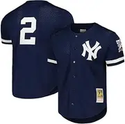 Derek Jeter New York Yankees 1998 Full-Button Mesh BP Jersey