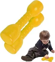 Children Dumbbell Toy,Home Dancing Props Children Dumbbells Hand Weights Gym | Kids Fitness Equipment Kindergarten PE Exercise Children's Exercise Fitness