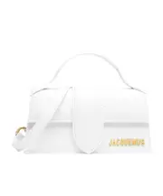 Jacquemus Logo Plaque Top Handle Bag One size white