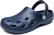 [HYDLONGR] Men's Women's Summer Light Weight Breathable Quick-Drying Garden Sandals Beach Slippers Clogs Mules Shoes