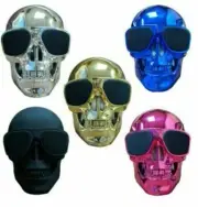 NEW HIGH QUALITY Skull Portable Bluetooth BT Audio Wireless Speaker