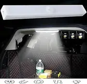 Magnetic Interior Rear LED Dome Light Roof Reading Light, Universal Car Trunk Roof Interior Lamp Emergency Lighting Tool- Automatic Sensing Switch, Infinite Dimming (10CM)