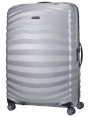 [Samsonite] Lite-Shock 81cm Sport Spinner Suitcase in Silver