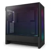 NZXT CCH52FBR1 H5 Flow RGB Compact ATX Mid-Tower Airflow Case with RGB Fans