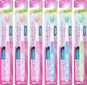 Systema Haguki Plus Toothbrush, Ultra Compact, Soft Set, 6 Pieces