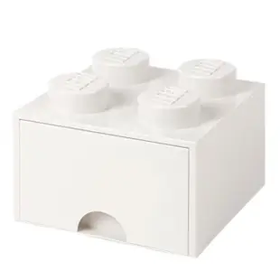 【Room Copenhagen】樂高 LEGO 四凸抽屜收納箱-白色(40051735)