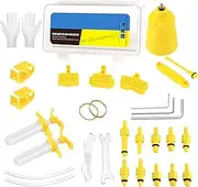Oil Mineral Brake Replacement Kit,Bicycle air Release Hydraulic disc Brake air Release kit Tool, Mountain Bike Oil Mineral Brake Replacement kit,Mountain Bike Brake air Release kit