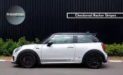 Mini Cooper Rally Turbo 2000-18 Rocker Racing Tile Graphics Decals Side Stripes