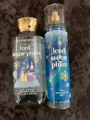 Brand NEW Bath & Body Works Women's Iced Sugar Plum Mist or Shower Gel You Pick