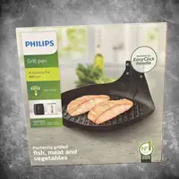 在飛比找蝦皮購物優惠-PHILIPS飛利浦健康氣炸鍋HD9940專用煎烤盤（已開封