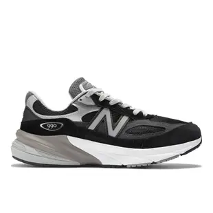 【New Balance】 NB 美國製復古鞋_中性_黑色_M990BK6-4E楦 990 V6 英美鞋