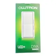 Lutron Diva Dimmer Switch LED DVCL-153P-WH 150W white NEW