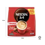 NESCAFE 3 in 1 Blend & Brew Original Instant Coffee 25 sticks per packs