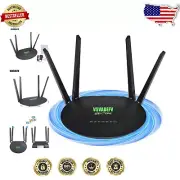 Compact 4G LTE Wireless Hotspot Router with SIM Slot - Ideal for Home/Business